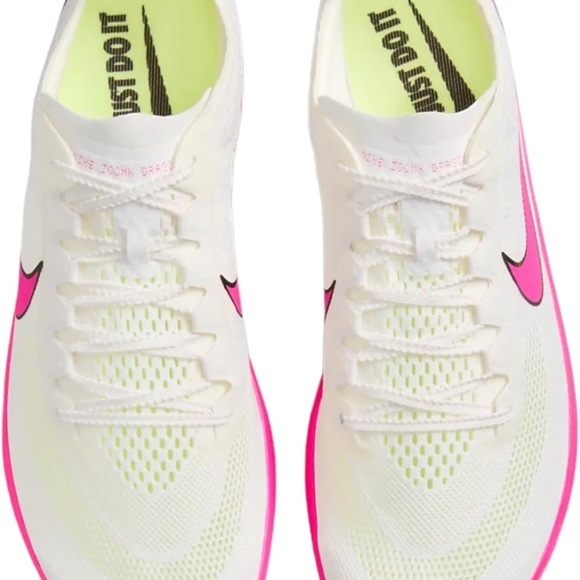 Nike Zoomx Dragonfly Track Cleats Sail/Light Lemon Twist-guava Ice-fierce Pink - Picture 15 of 16